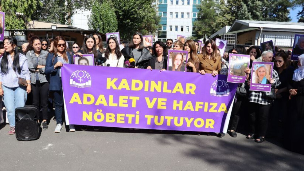 Diyarbakır’da ‘Kadın, Adalet ve Hafıza Nöbeti’ | ‘Cezasızlık politikasına son verin’ çağrısı