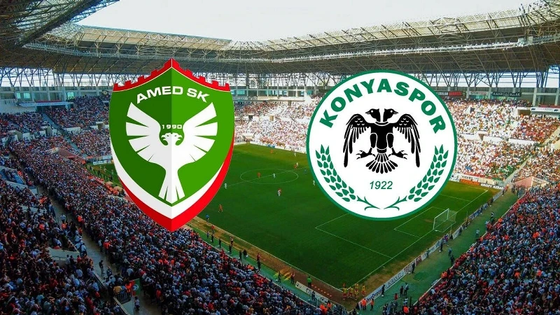 Diyarbakır’da gözler sahada: Amedspor-Konyaspor maçı başladı