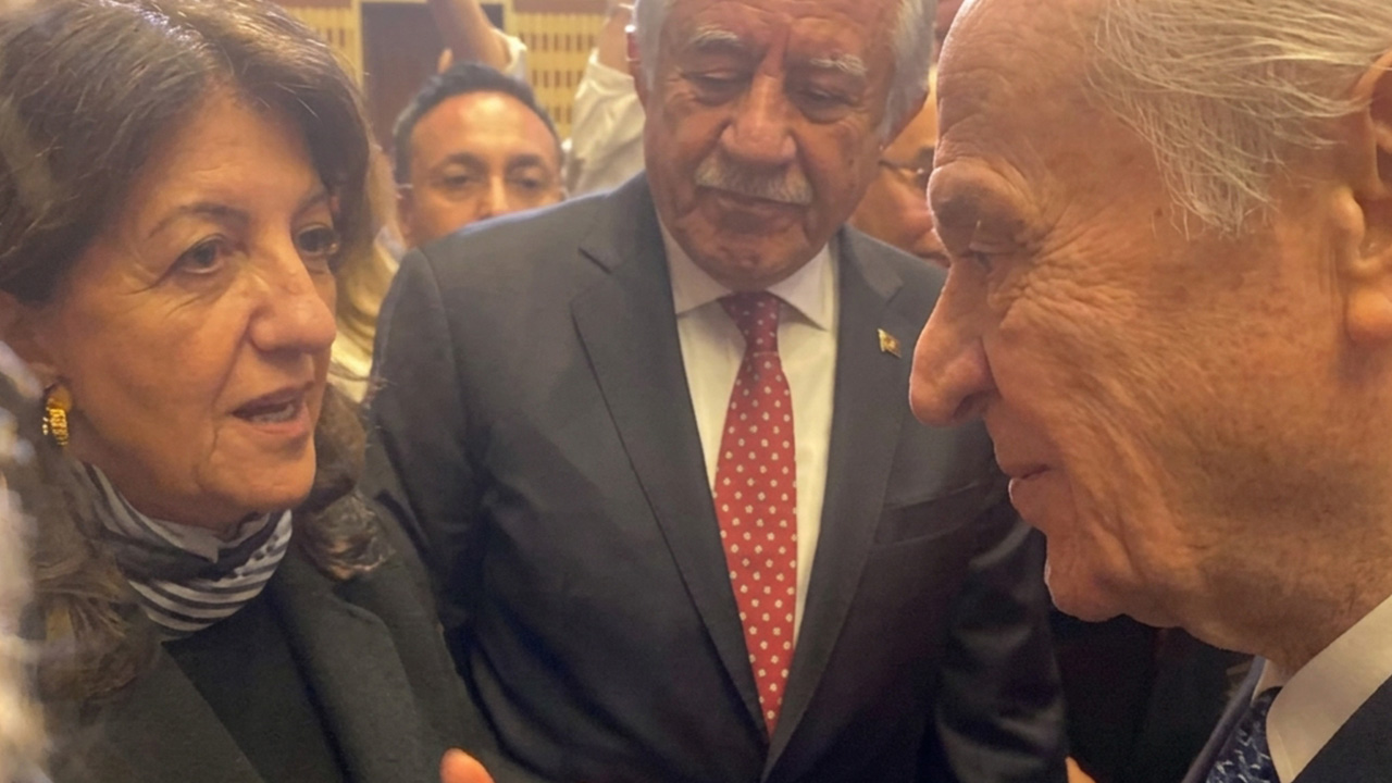 Meclis’te resepsiyon | Bahçeli’den İmralı Heyeti’ne: ‘Selamımı söylersiniz’