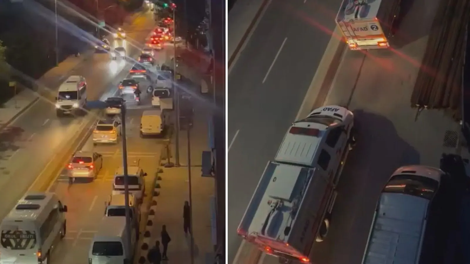 Bayrampaşa’da yol çöktü: Göçük altında mahsur kalanlar var