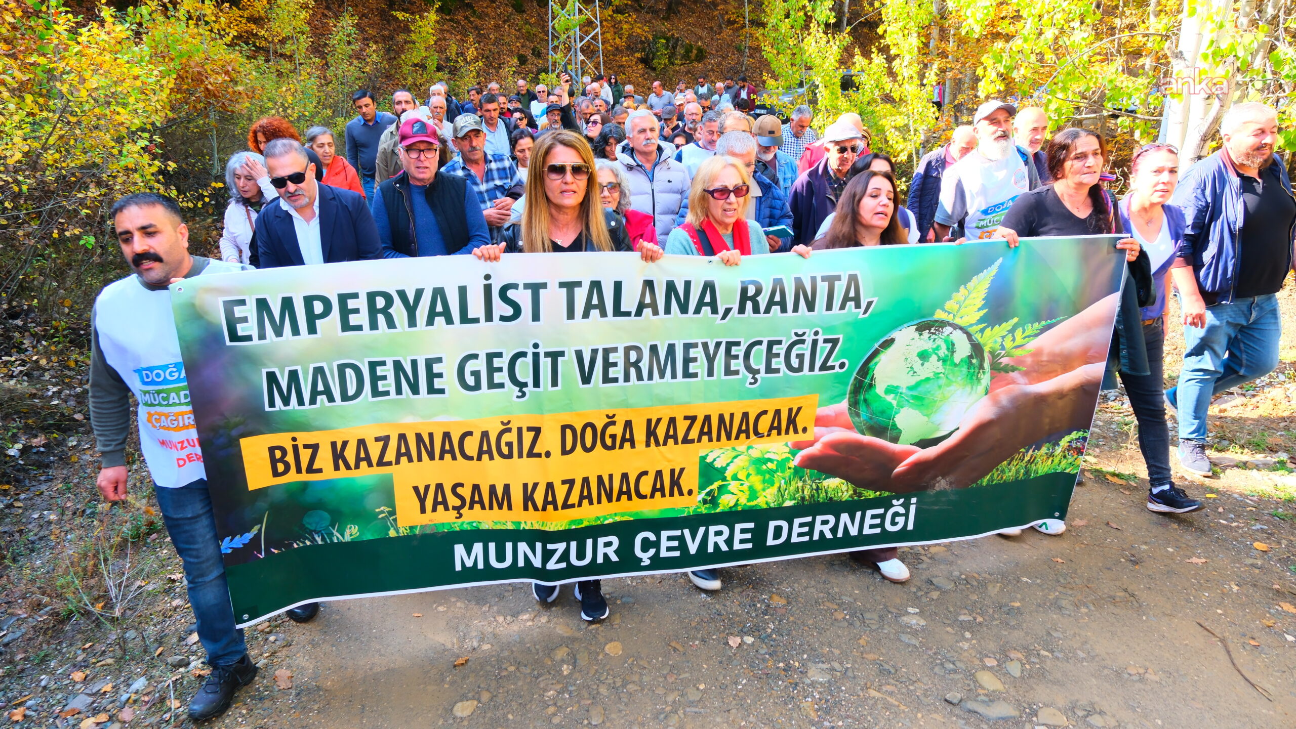 Dersim’de “yüksek gerilim hattı” protestosu: ‘Bu düpedüz Pülümür Vadisi’nin talan edilmesidir’