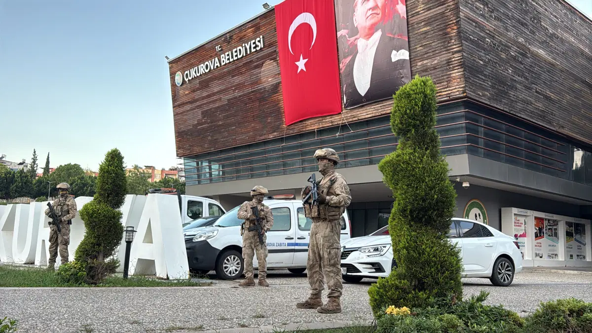Çukurova Belediyesi’ne operasyon: Çok sayıda gözaltı kararı