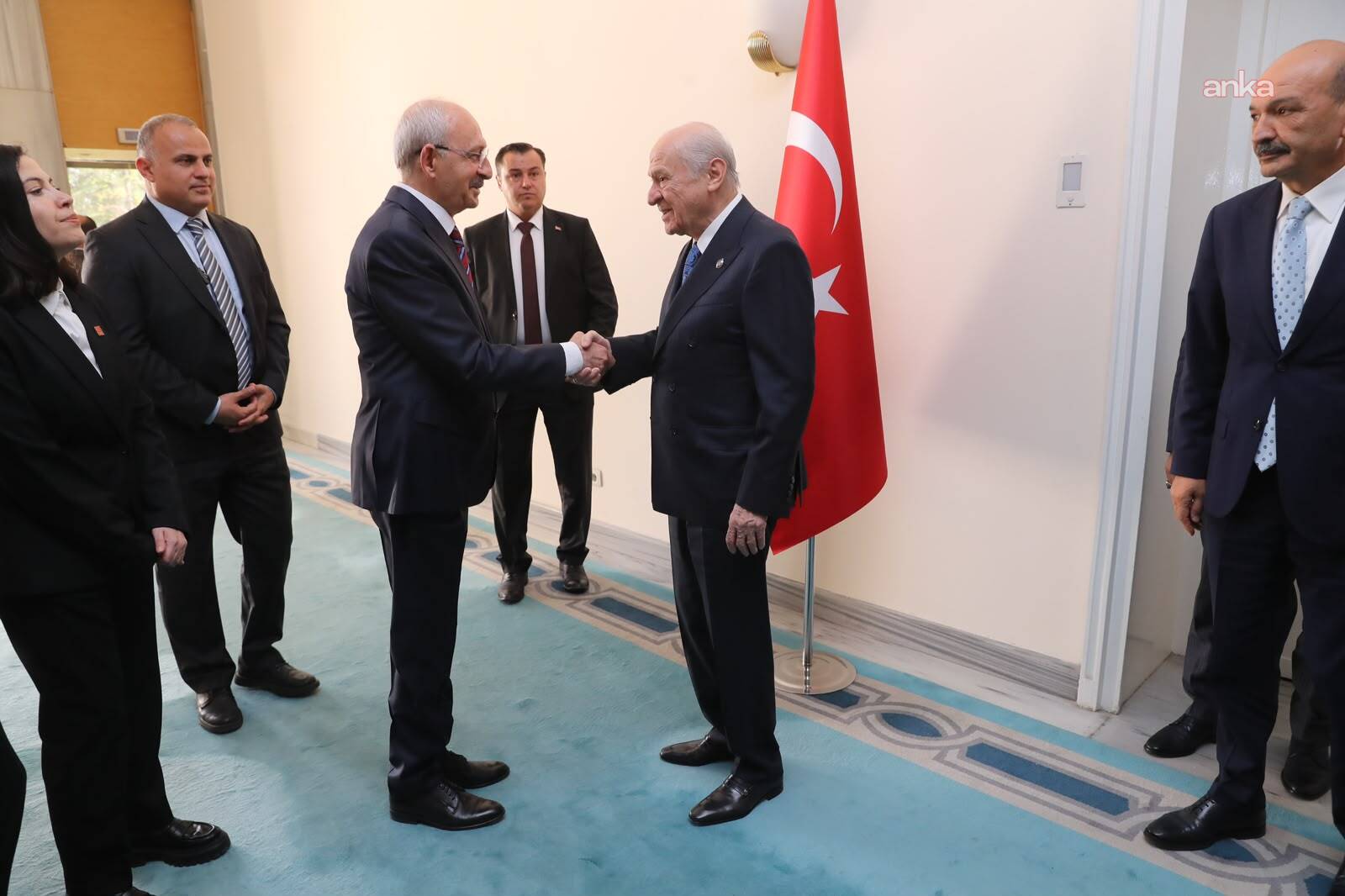 Bahçeli ve Kılıçdaroğlu bir araya geldi: Çözüm sürecini konuştular