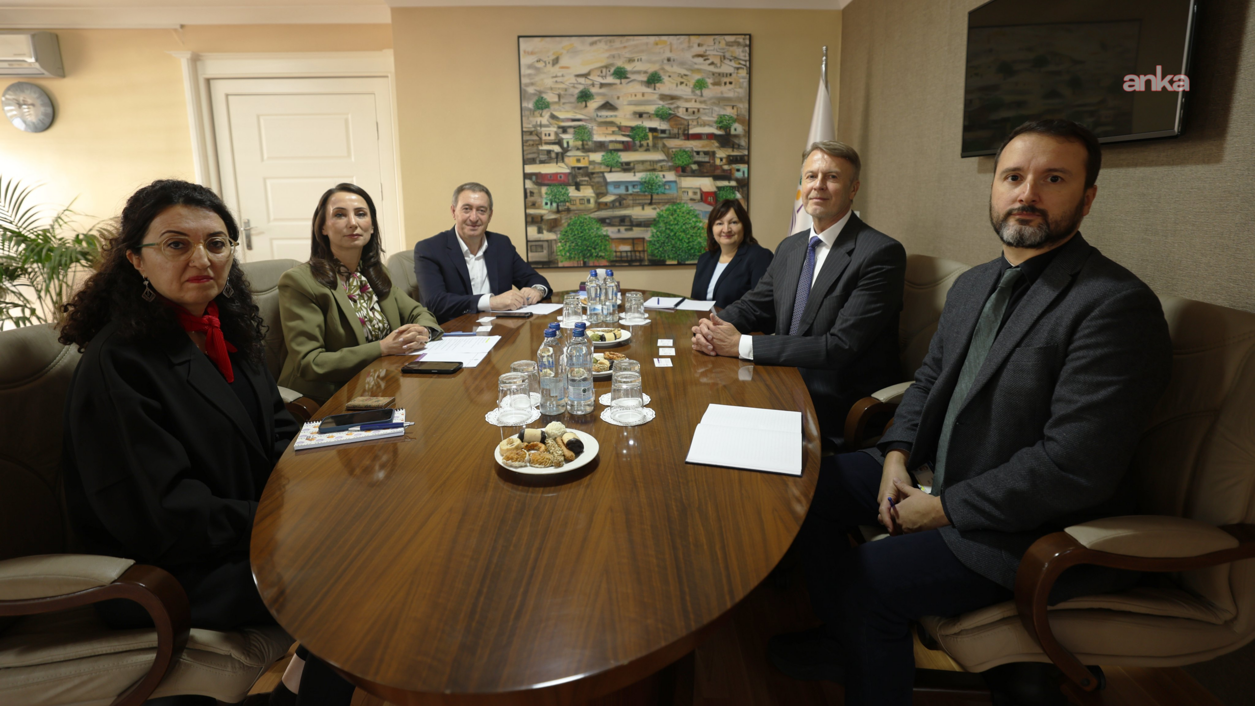DEM Parti Eş Genel Başkanları, Büyükelçi Aivo Orav ve beraberindeki heyetle görüştü