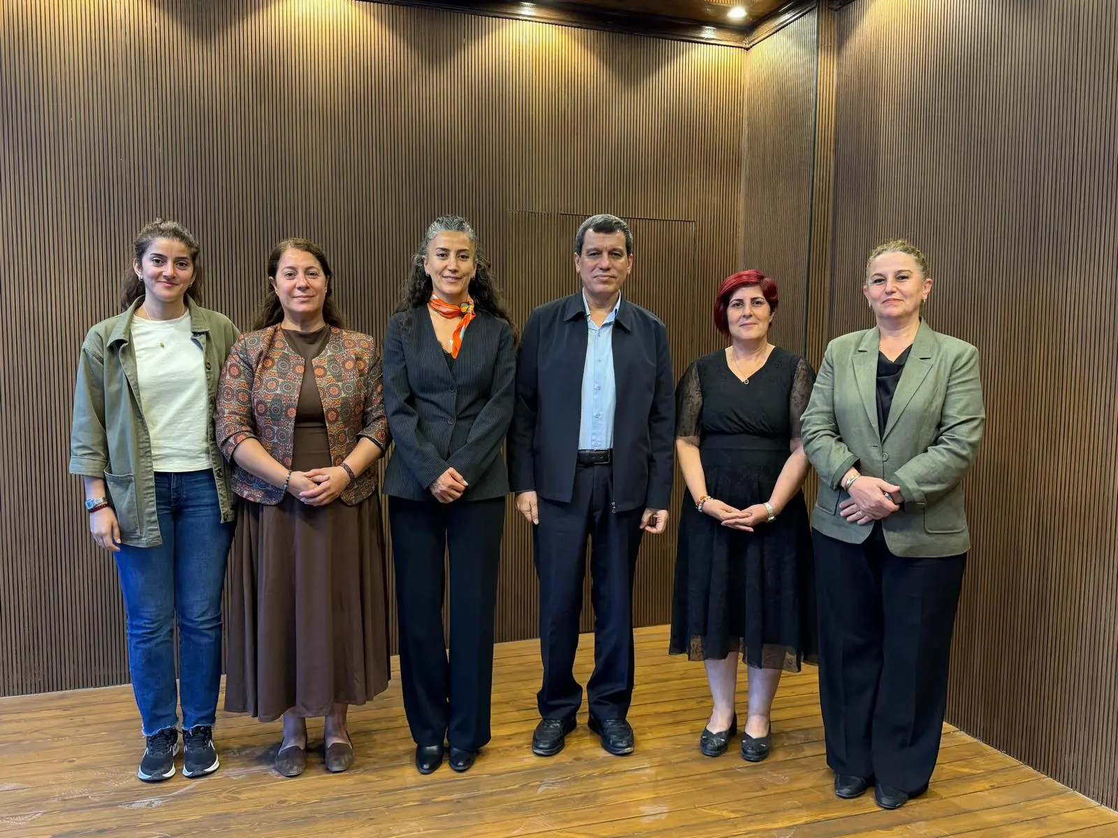 DEM Parti heyetinin Rojava temasları: Mazlum Abdi ile görüştüler
