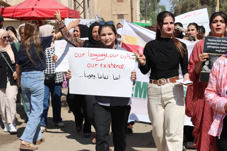 Kürtçe eğitim protestoları: Afrin ve Halep’te öğrenciler çözüm istedi