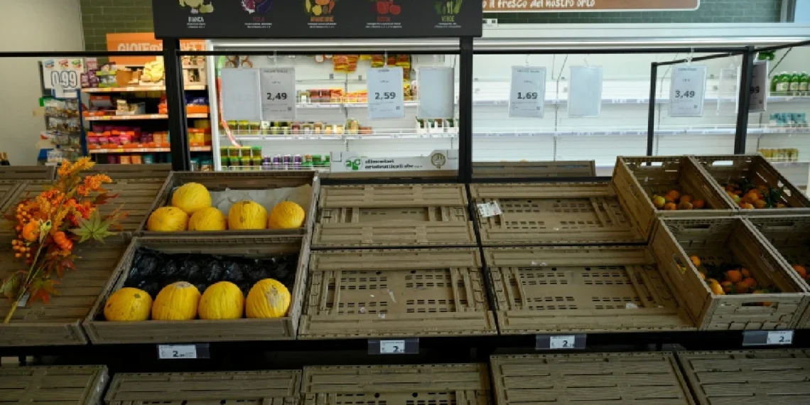 İtalya’da protestolar: Market rafları boşaldı, taze gıda sıkıntısı yaşanıyor