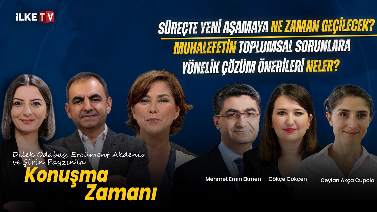 📹Muhalefetin toplumsal sorunlara yönelik çözüm önerileri neler?#KonuşmaZamanı