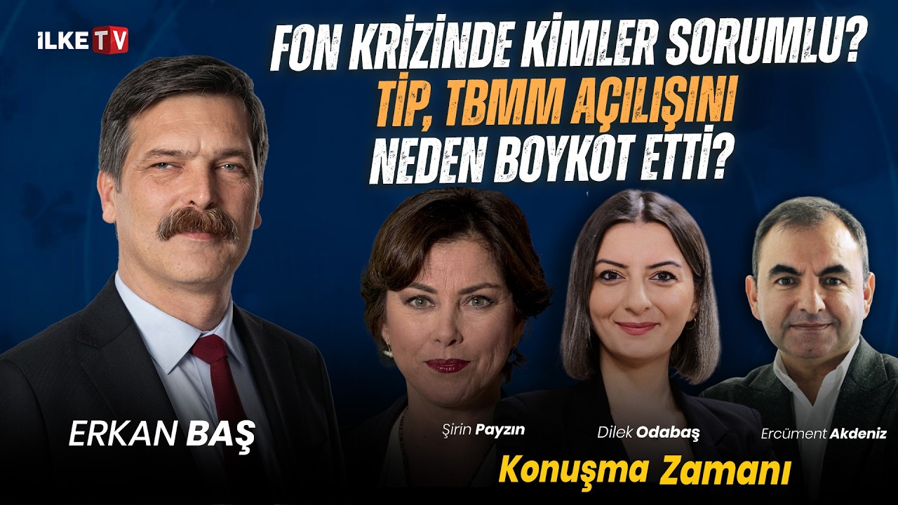 TİP Genel Başkanı Erkan Baş İlke TV’de: ‘Karaktersiz düşmanlarla dövüşüyor olmaktan utanıyorum’