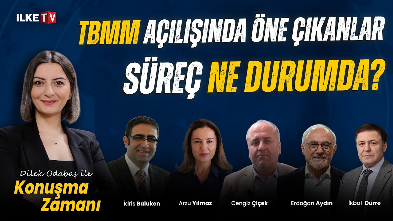📹TBMM açılışında öne çıkanlar neler? | Süreç ne durumda? #KonuşmaZamanı