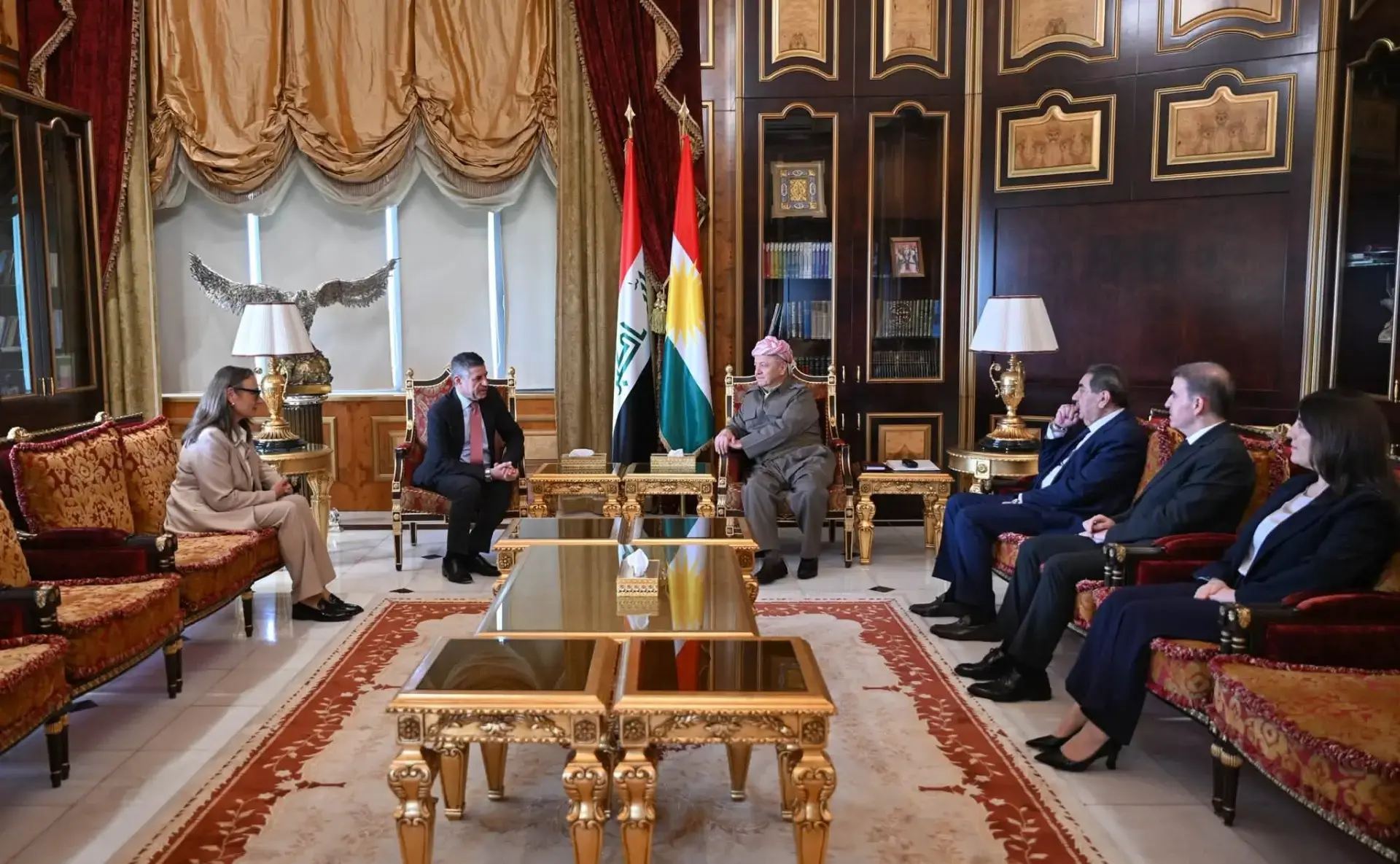 ABD heyeti ve Mesud Barzani görüşmesi: ‘Taahhütlerimiz sona ermedi’