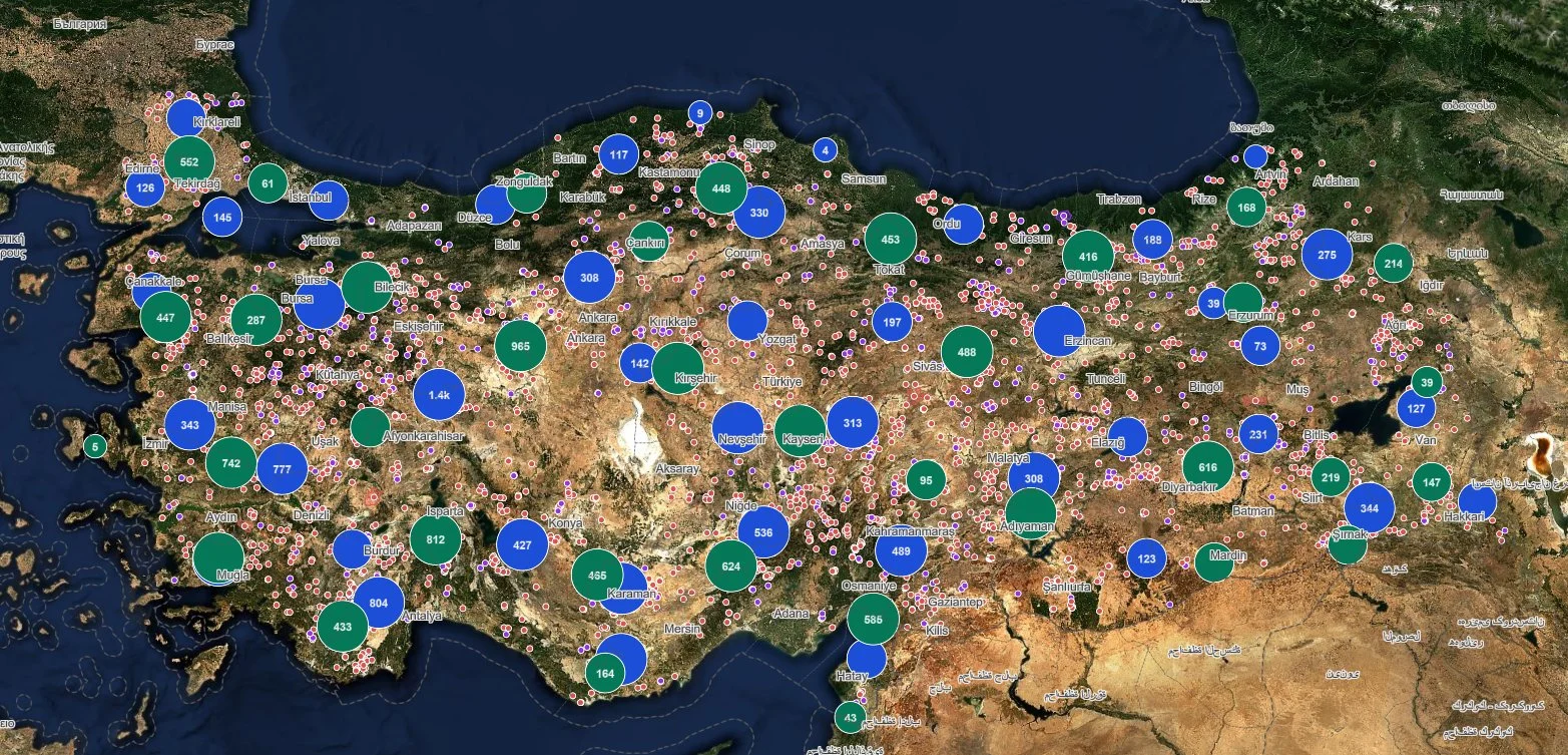 Polen Ekoloji Kolektifi’nden ekstraktivizm haritası