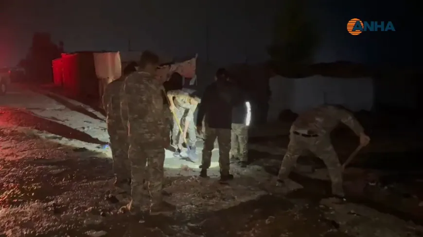 Hala kamplarda kalan Serekaniyelileri sel vurdu: Çadırlar sular altında kaldı