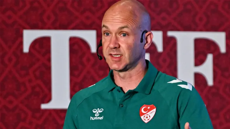 TFF duyurdu: MHK Başkanlığına Anthony Taylor atandı