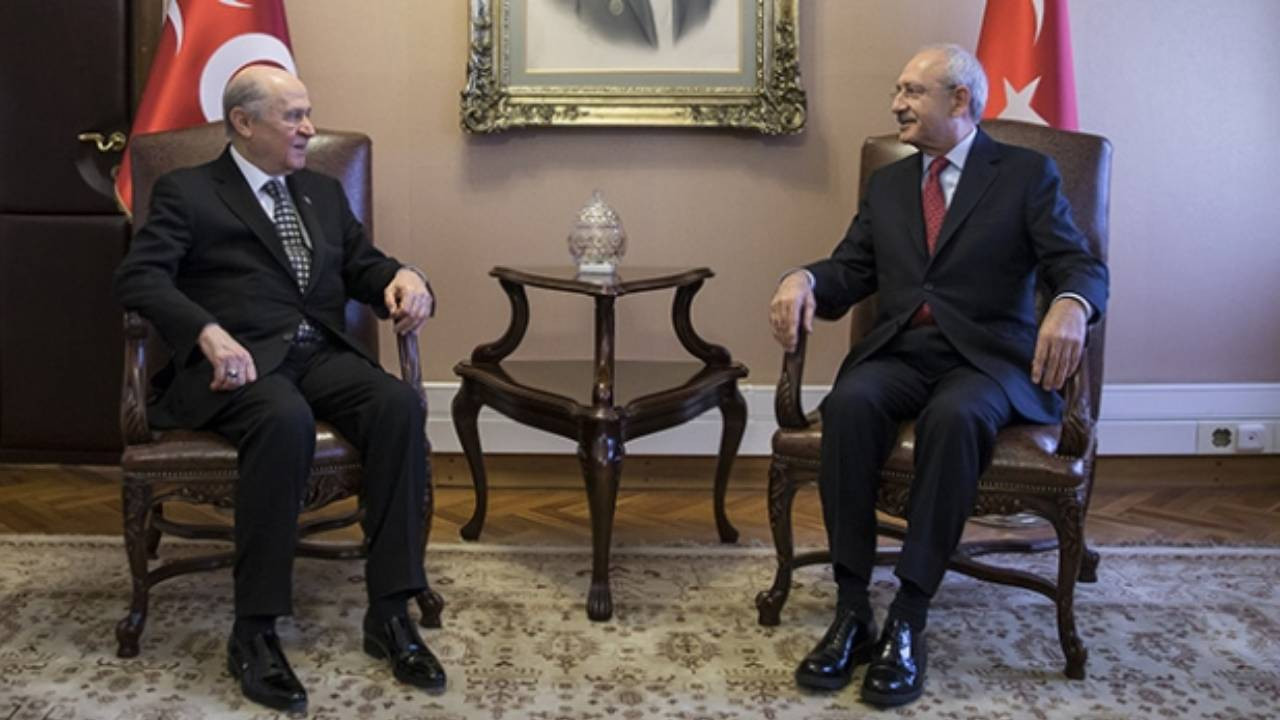 Bahçeli ve Kılıçdaroğlu bir araya geldi: Çözüm sürecini konuştular