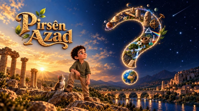 ‘Azad’ın merakı çocukların merakı olacak’: Zarok TV’nin ilk yapay zeka dizisi ekranlarda